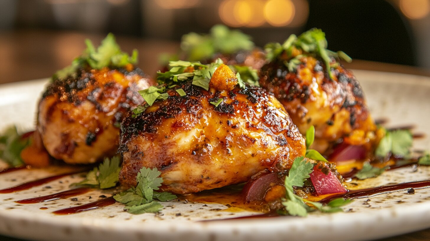 What does Gordon Ramsay season chicken with?