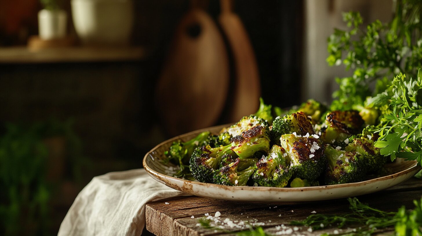 roast frozen broccoli