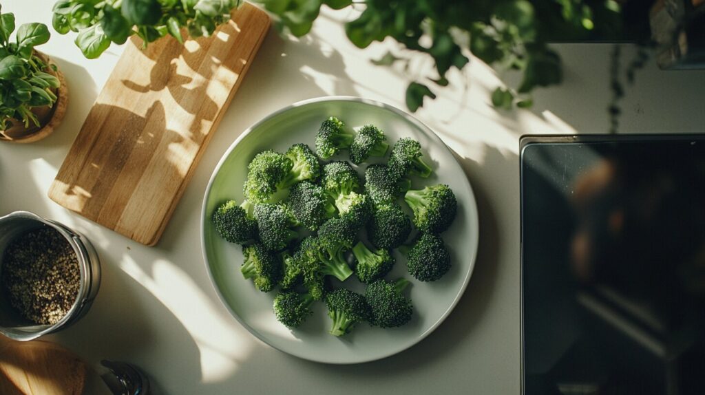 How do you cook great value frozen broccoli?