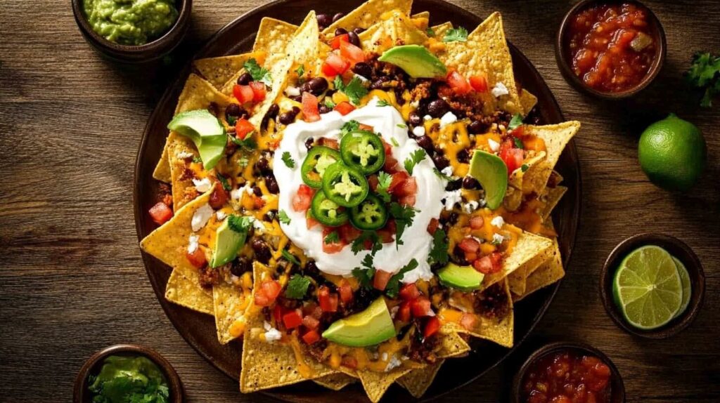 vegetarian nachos