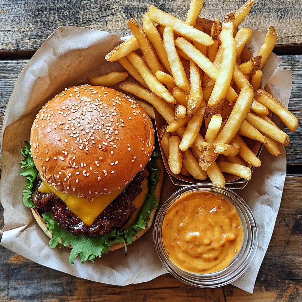 Burgers and Fries