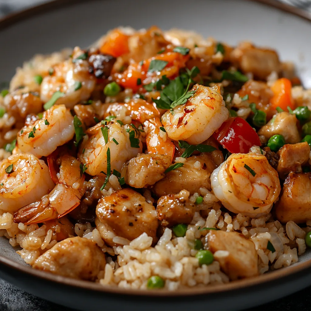 ### Conclusion and Encouragement Recap these delicious **chicken, shrimp, and rice recipes**—simple, flavorful, and perfect for any occasion. Get creative, try new spices, and enjoy cooking dishes that bring comfort and joy to your table!