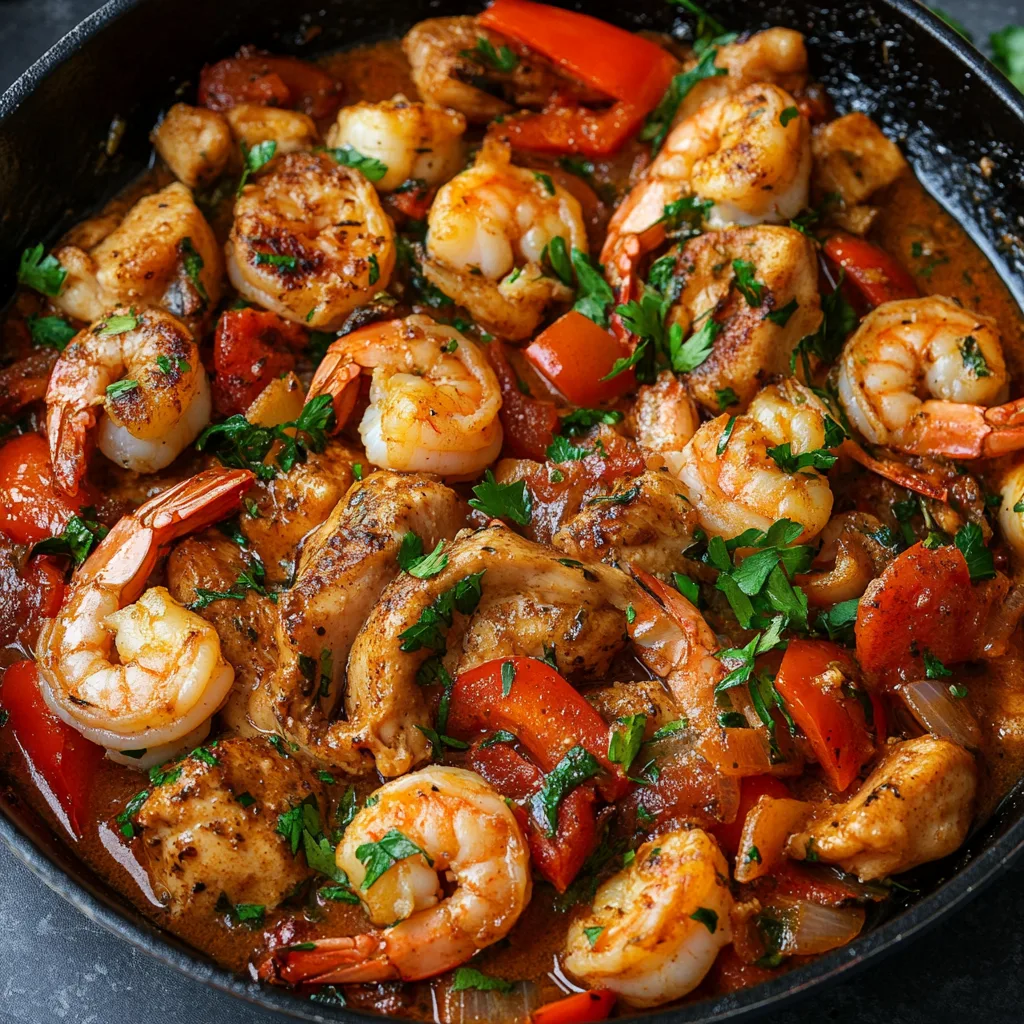 Chicken and shrimp recipes