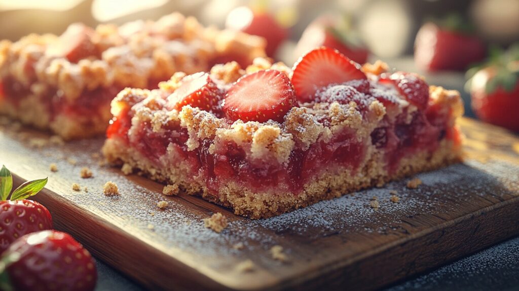 strawberry bars