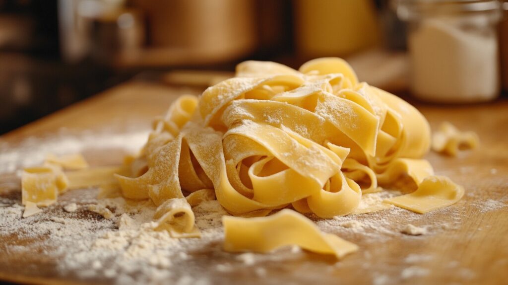Corkscrew pasta crossword clue