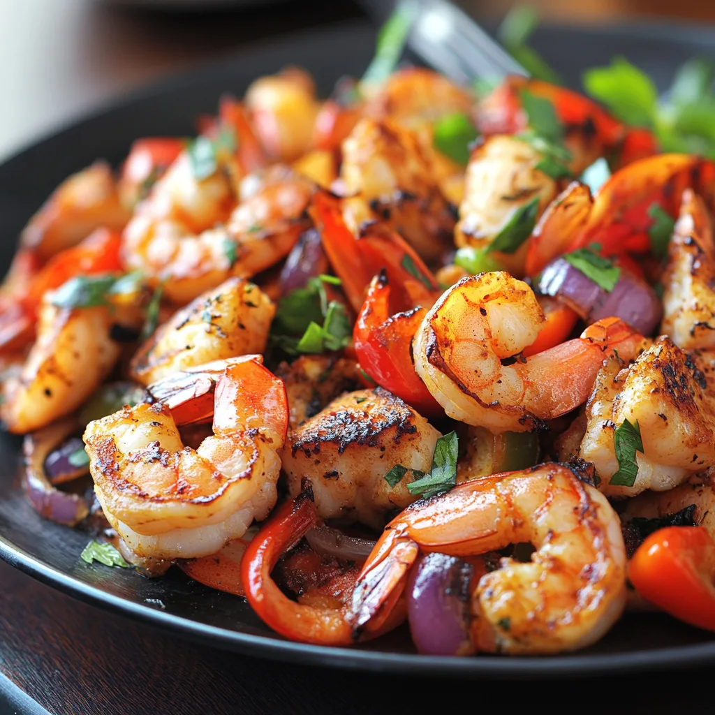 Healthy chicken and shrimp recipes