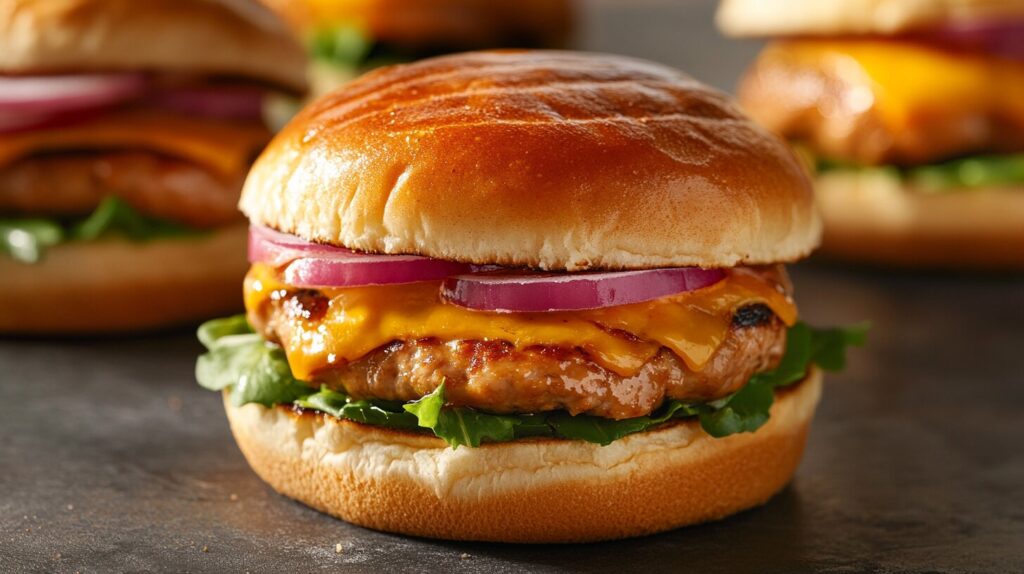 frozen turkey burger