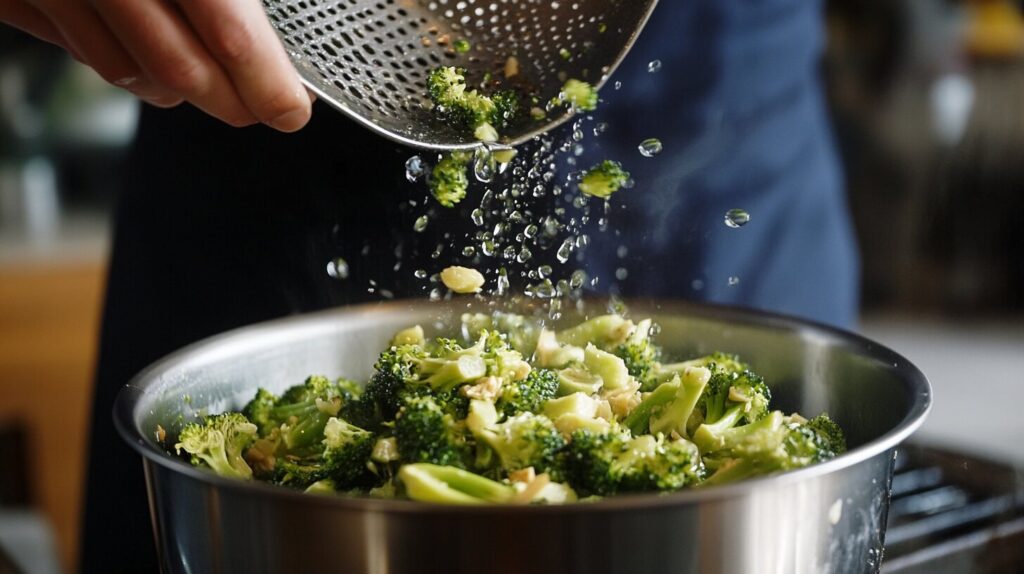 Should I thaw frozen broccoli before stir-fry?