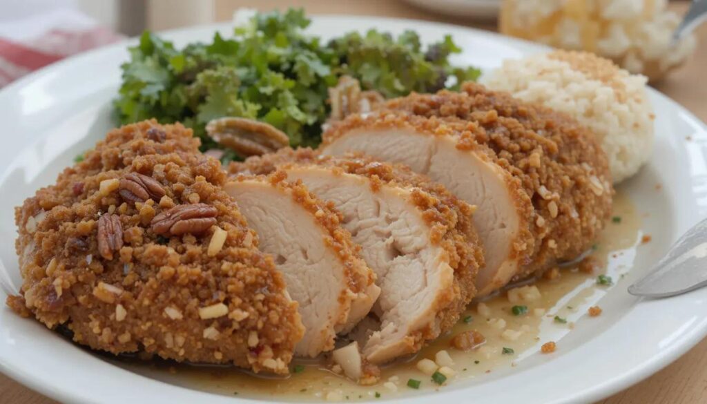 Pecan crusted chicken