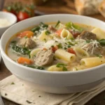 Creamy Parmesan Italian Sausage Soup