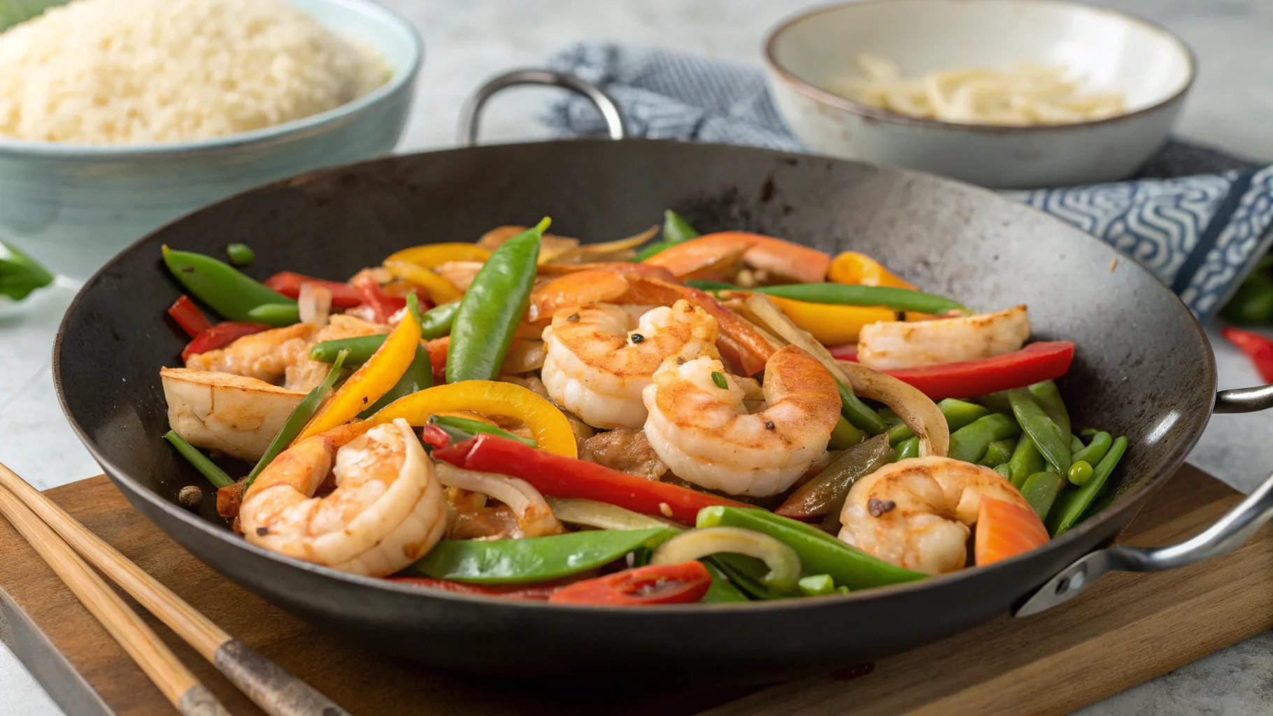 shrimp stir fry